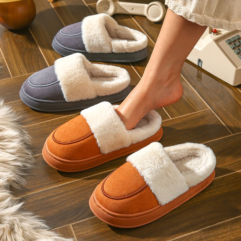 Daphné - Chaussons pour Femme à Bout Fermé Doux et Confortables