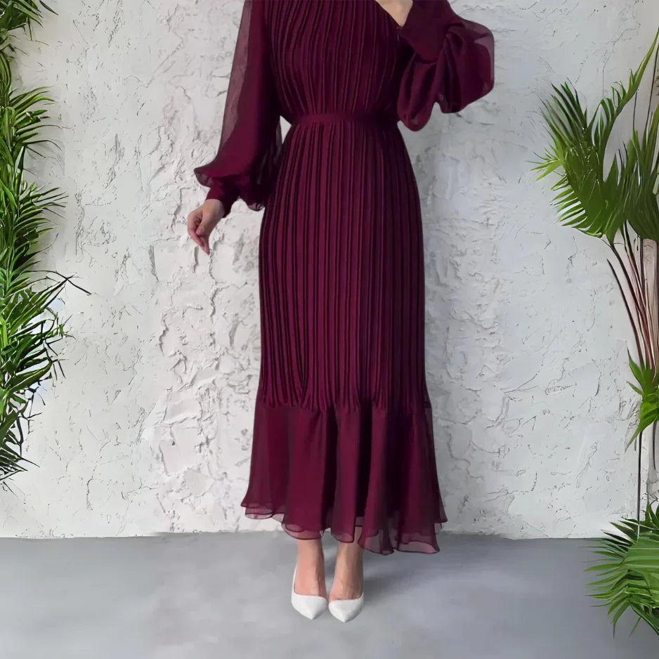 EVELINA | Robe plissée