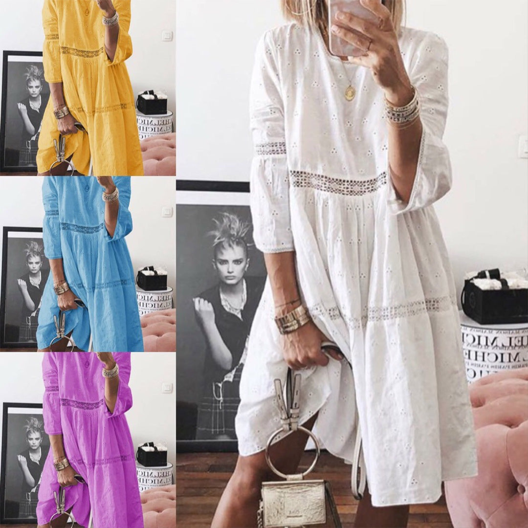 Yvette | Robe d'été Confortable pour femme | Mini