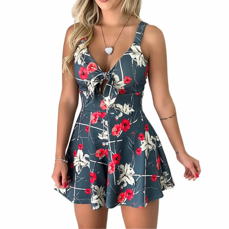 Virelle | Tenue Une Pièce Imprimé Vibrant Pour Femmes