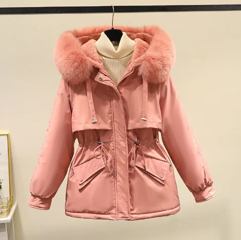 Nordiva - Manteau d'hiver avec col fourrure