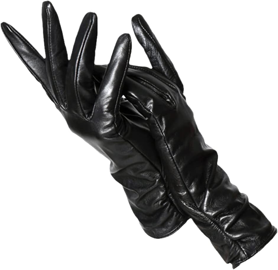 Fleur - Gants classiques en cuir PU au look élégant