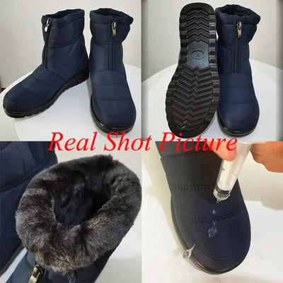 Sylvie - Bottes de neige d'hiver imperméables