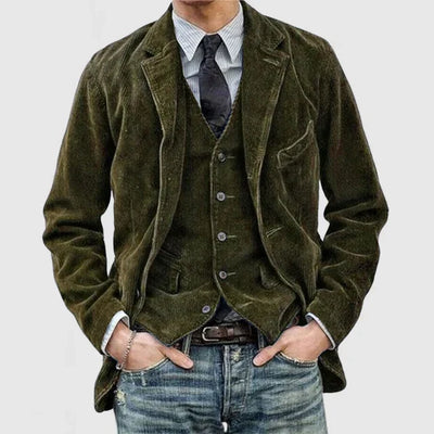 Albaweniz | Blazer en velours côtelé pour hommes