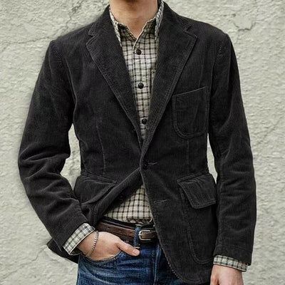 Albaweniz | Blazer en velours côtelé pour hommes