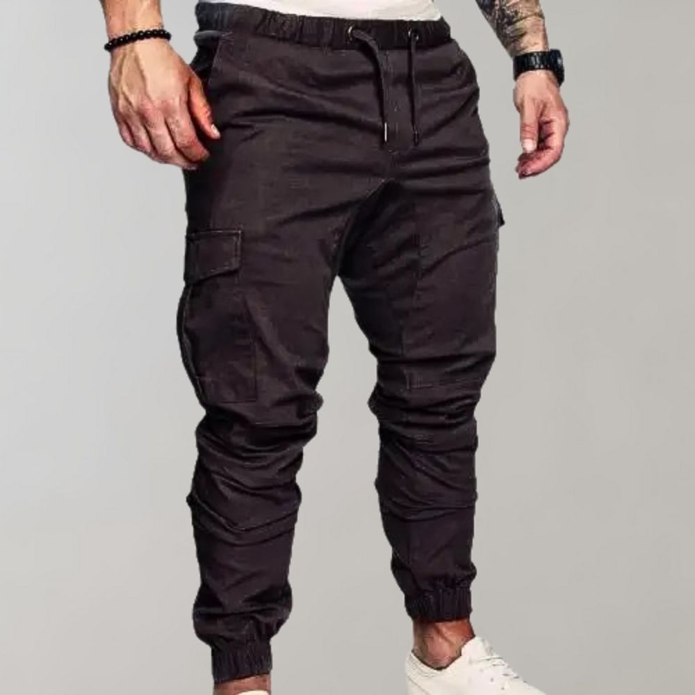 Tuomo - Pantalon cargo décontracté pour homme