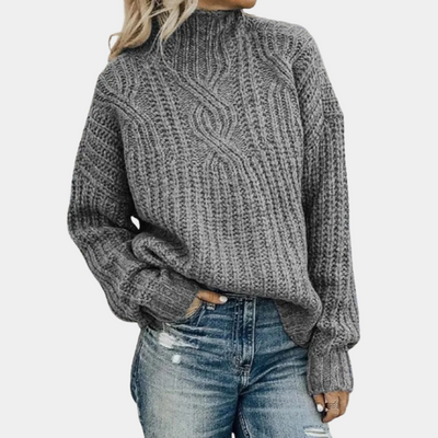 Aileen- Pull confortable en maille pour femme