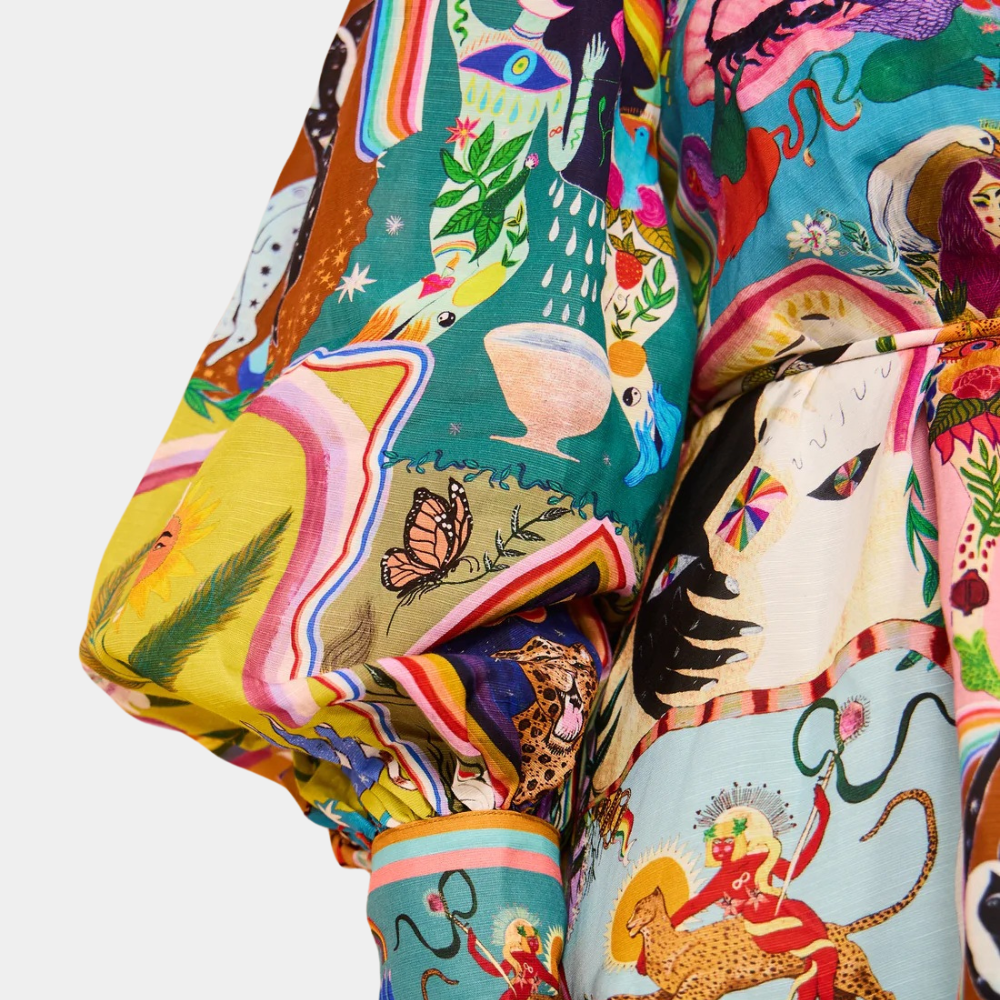 Althea - Mini robe confortable et colorée pour femmes