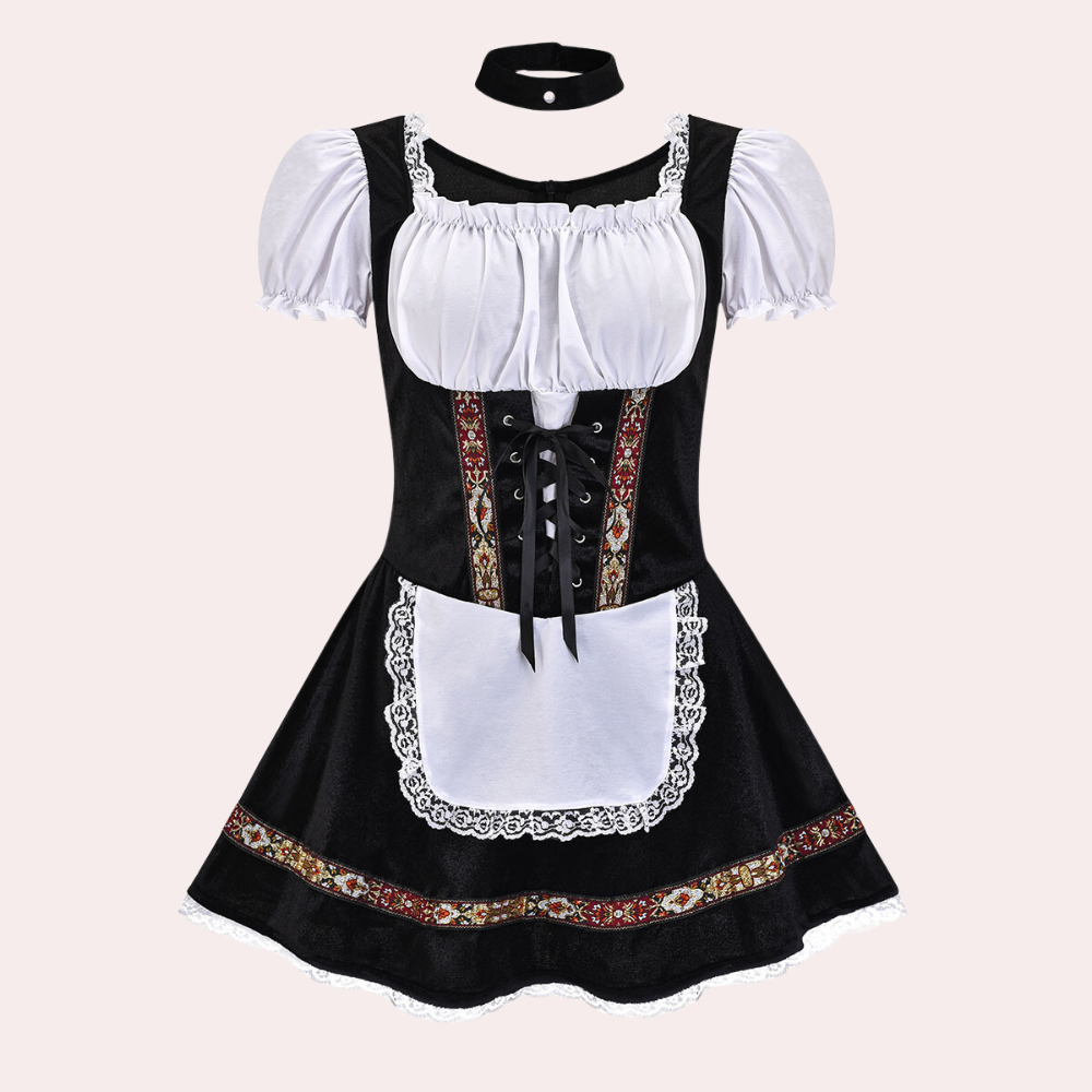 Nessa - Robe traditionnelle Dirndl pour l'Oktoberfest
