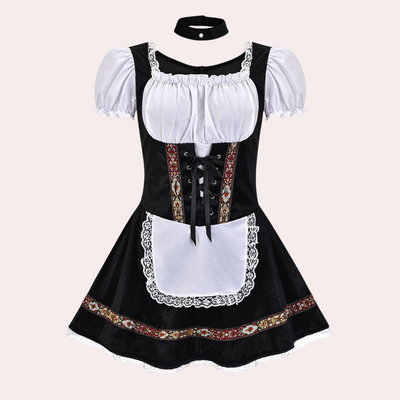 Nessa - Robe traditionnelle Dirndl pour l'Oktoberfest