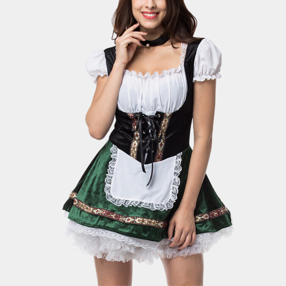 Nessa - Robe traditionnelle Dirndl pour l'Oktoberfest