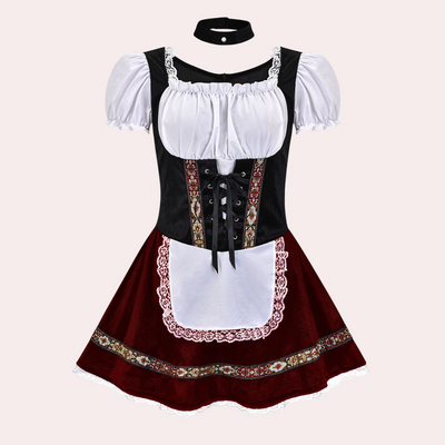 Nessa - Robe traditionnelle Dirndl pour l'Oktoberfest