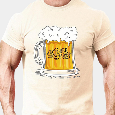 Jasper - T-shirt moderne Oktoberfest pour hommes
