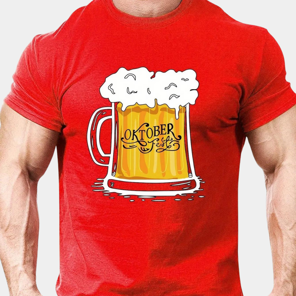 Jasper - T-shirt moderne Oktoberfest pour hommes