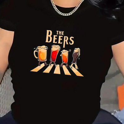 Ember - T-shirt de fête de la pinte de l'Oktoberfest pour femme