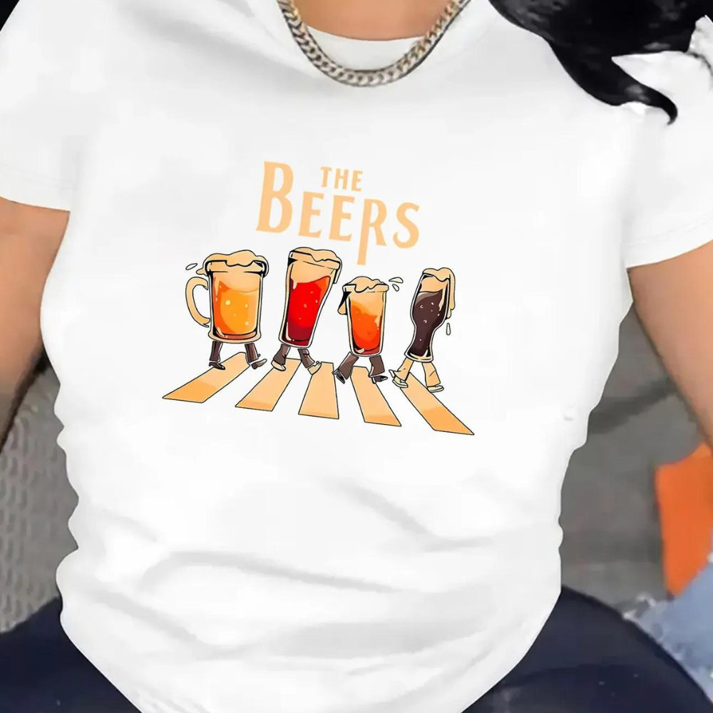 Ember - T-shirt de fête de la pinte de l'Oktoberfest pour femme