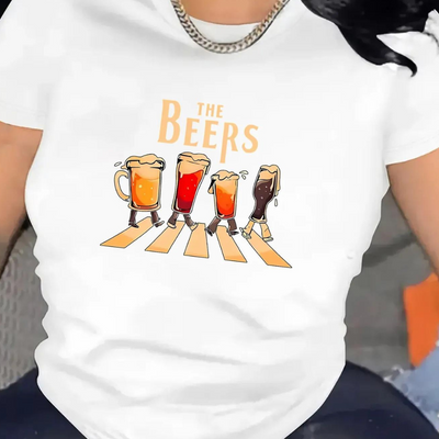 Ember - T-shirt de fête de la pinte de l'Oktoberfest pour femme