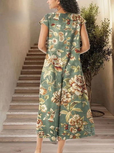 ALEXANDARA | Robe à imprimé floral