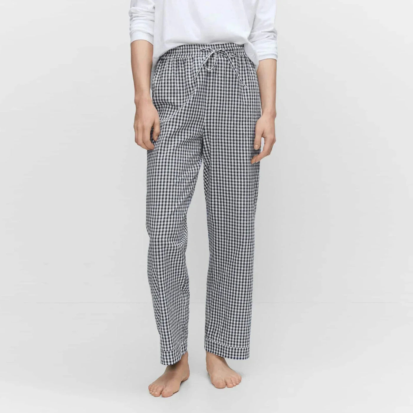 Magali - Pantalon à carreaux