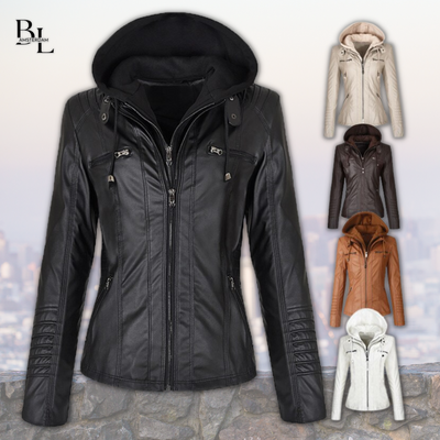 Germaine - Veste en cuir confortable