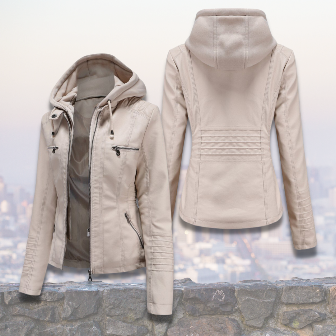 Germaine - Veste en cuir confortable
