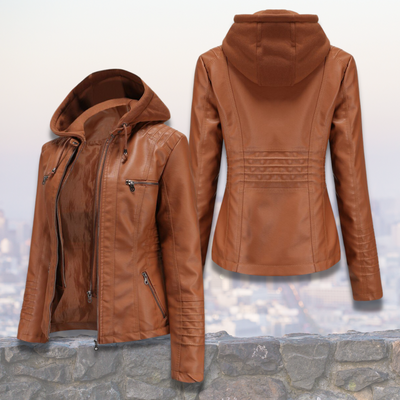 Germaine - Veste en cuir confortable
