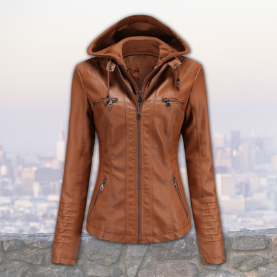 Germaine - Veste en cuir confortable