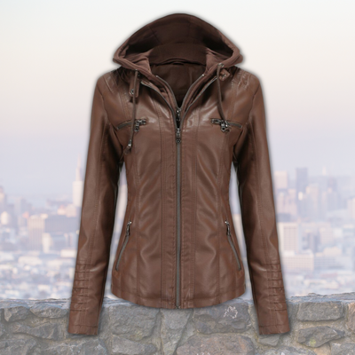 Germaine - Veste en cuir confortable