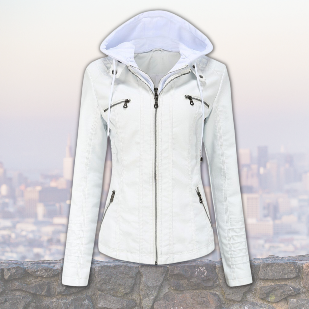 Germaine - Veste en cuir confortable