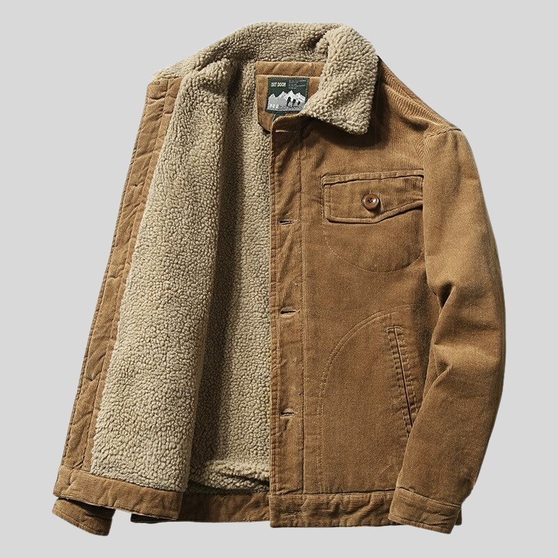 Maximilian - Veste épaisse moderne avec doublure en peluche