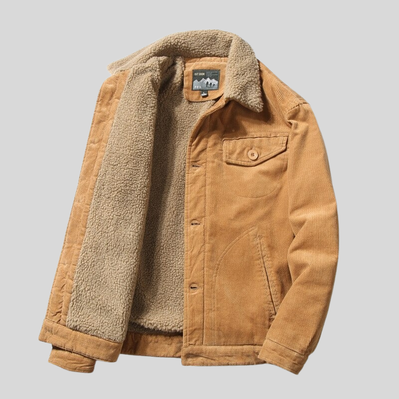 Maximilian - Veste épaisse moderne avec doublure en peluche
