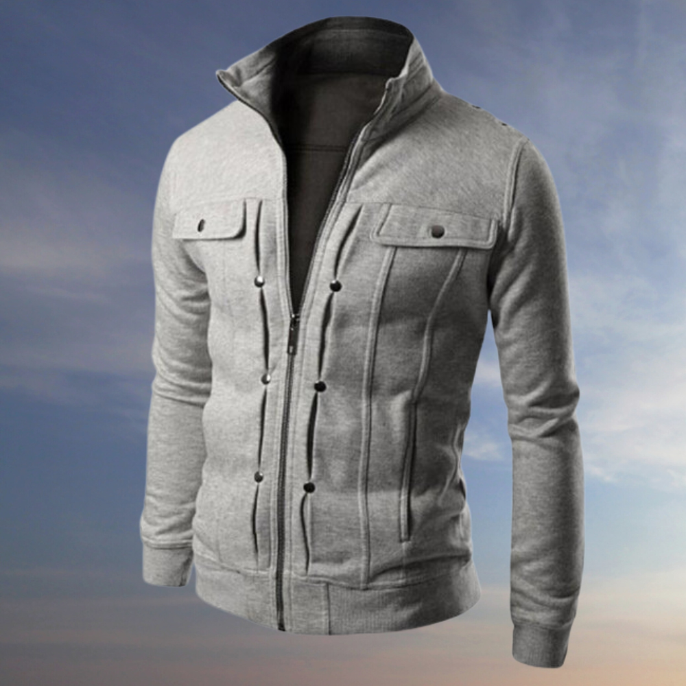 Veste Homme Élégante Confortable Polyester Ajustée