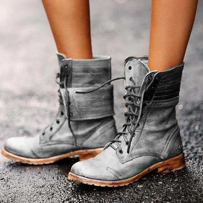 Larissa- Bottes en cuir chic