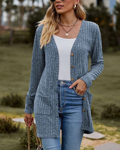 Zoey - Cardigan à manches longues pour dames