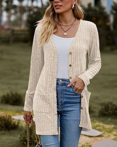 Zoey - Cardigan à manches longues pour dames