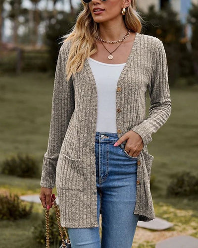 Zoey - Cardigan à manches longues pour dames