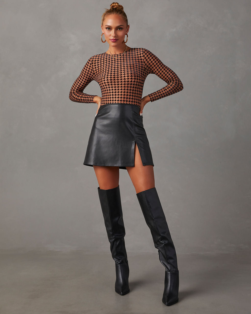 Fikriye | Bottes élégantes en cuir végan pour femmes