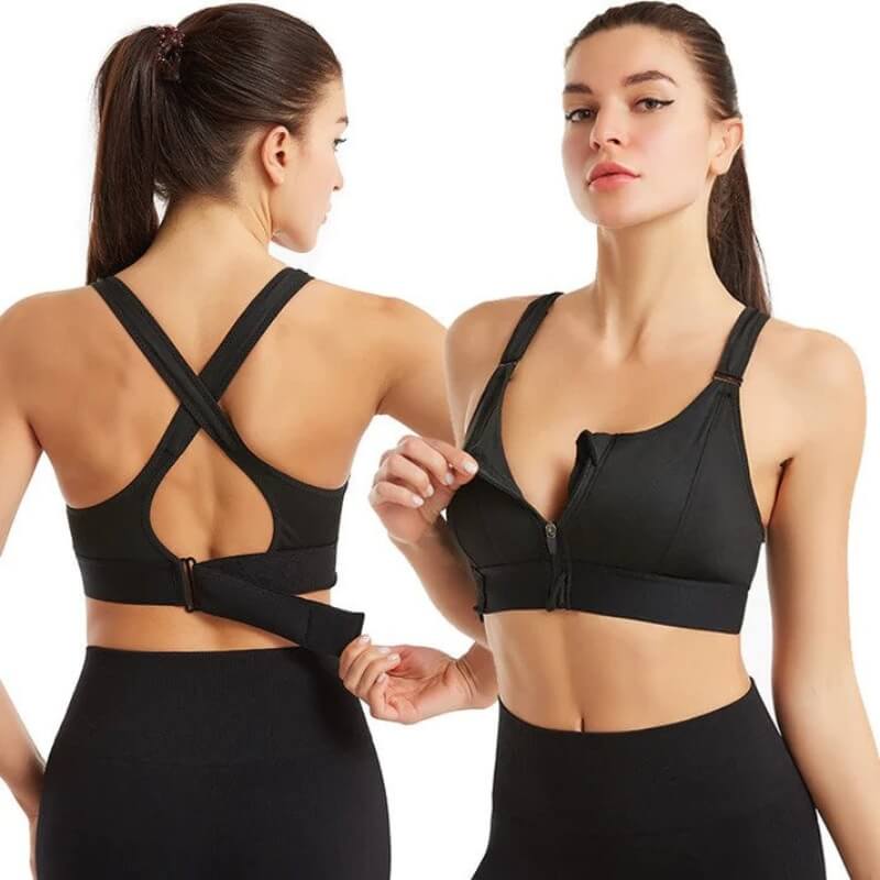 Zaira - Soutien-gorge de sport pour femmes, douillet et confortable