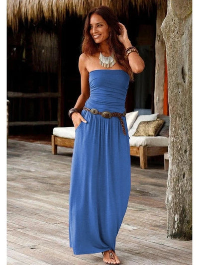 Oenfinn | Robe tube style vacances pour femme