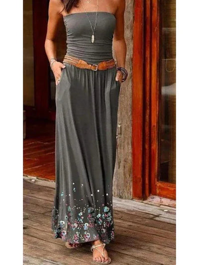 Oenfinn | Robe tube style vacances pour femme