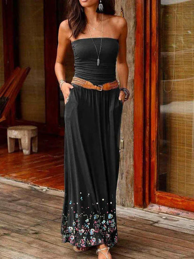 Oenfinn | Robe tube style vacances pour femme