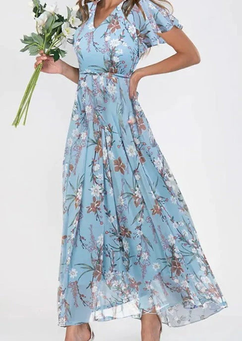 ILAYA | Robe élégante colorée
