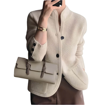 Lillian - Cardigan en tricot avec boutons