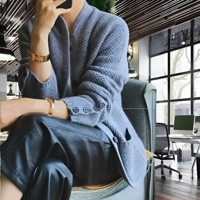 Lillian - Cardigan en tricot avec boutons