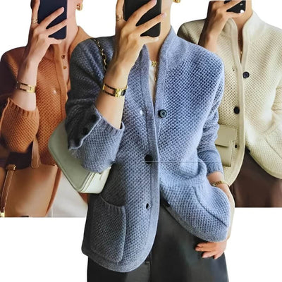 Lillian - Cardigan en tricot avec boutons
