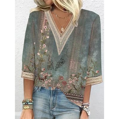 Cielo - Blouse scintillante pour femme