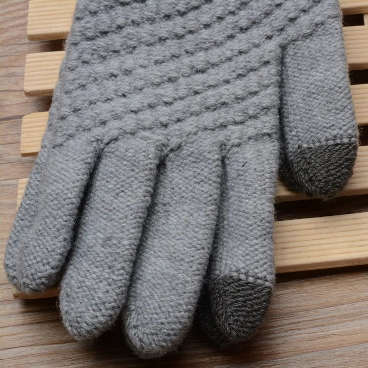 Mila - Gants tricotés avec style et fonctionnalité