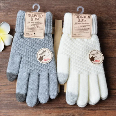 Mila - Gants tricotés avec style et fonctionnalité