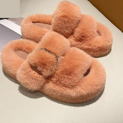 Alina - Chaussons d'hiver super-doux pour des pieds chauds