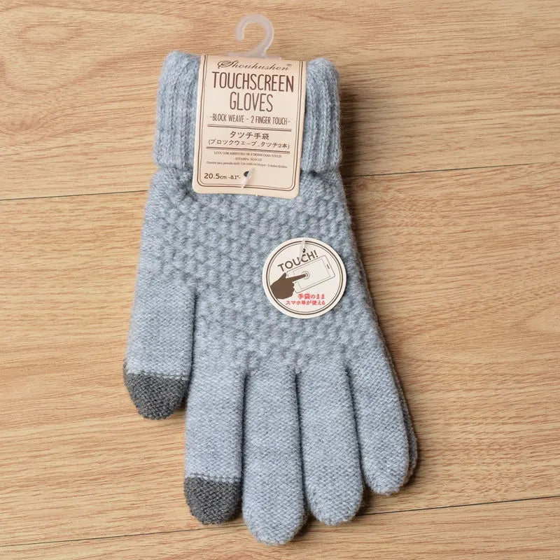 Mila - Gants tricotés avec style et fonctionnalité